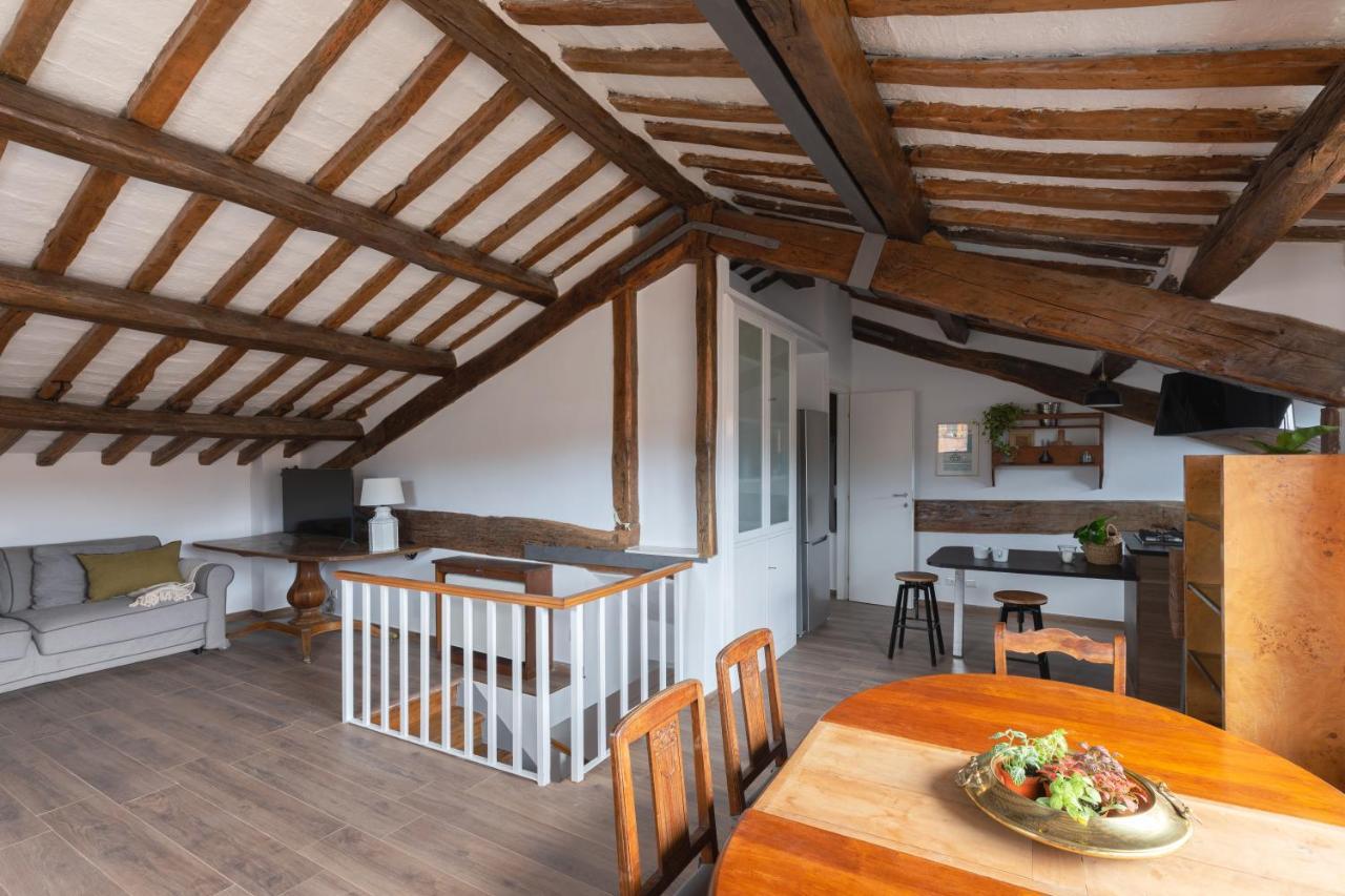 Amazing Penthouse With Terrace And Rooftop In Trastevere Rom Exteriör bild