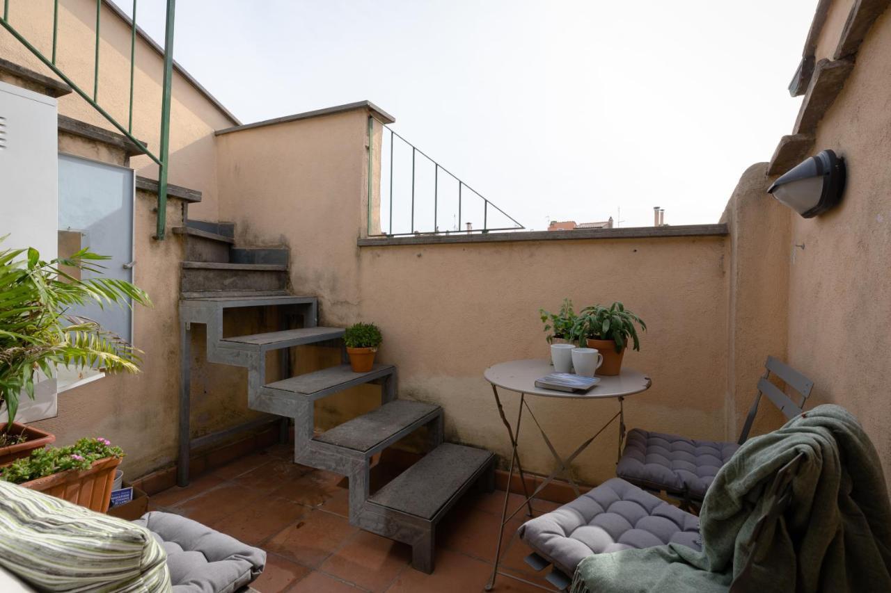 Amazing Penthouse With Terrace And Rooftop In Trastevere Rom Exteriör bild