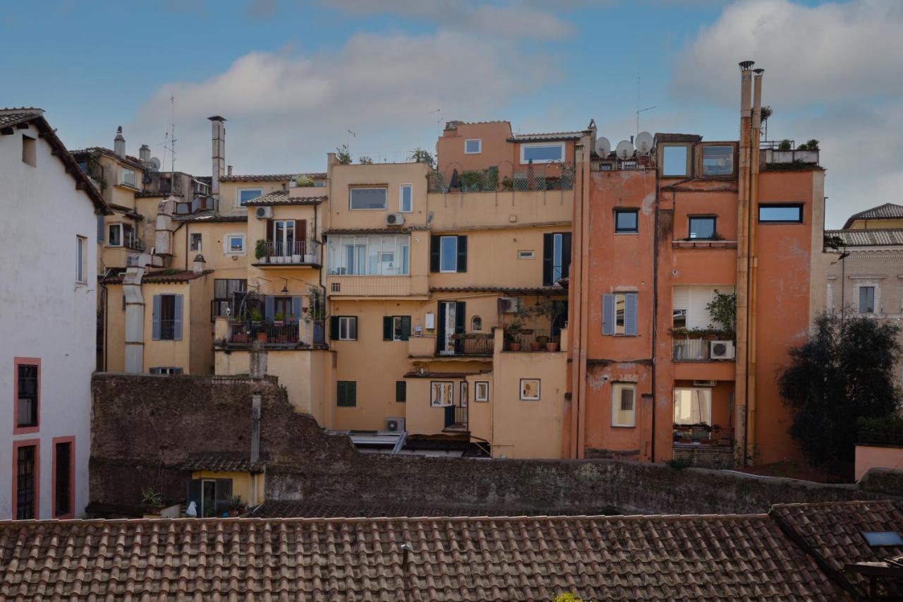 Amazing Penthouse With Terrace And Rooftop In Trastevere Rom Exteriör bild