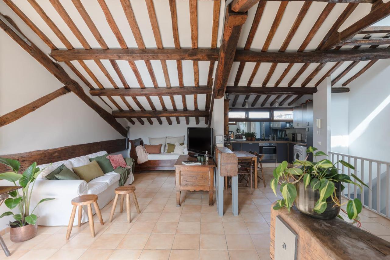 Amazing Penthouse With Terrace And Rooftop In Trastevere Rom Exteriör bild
