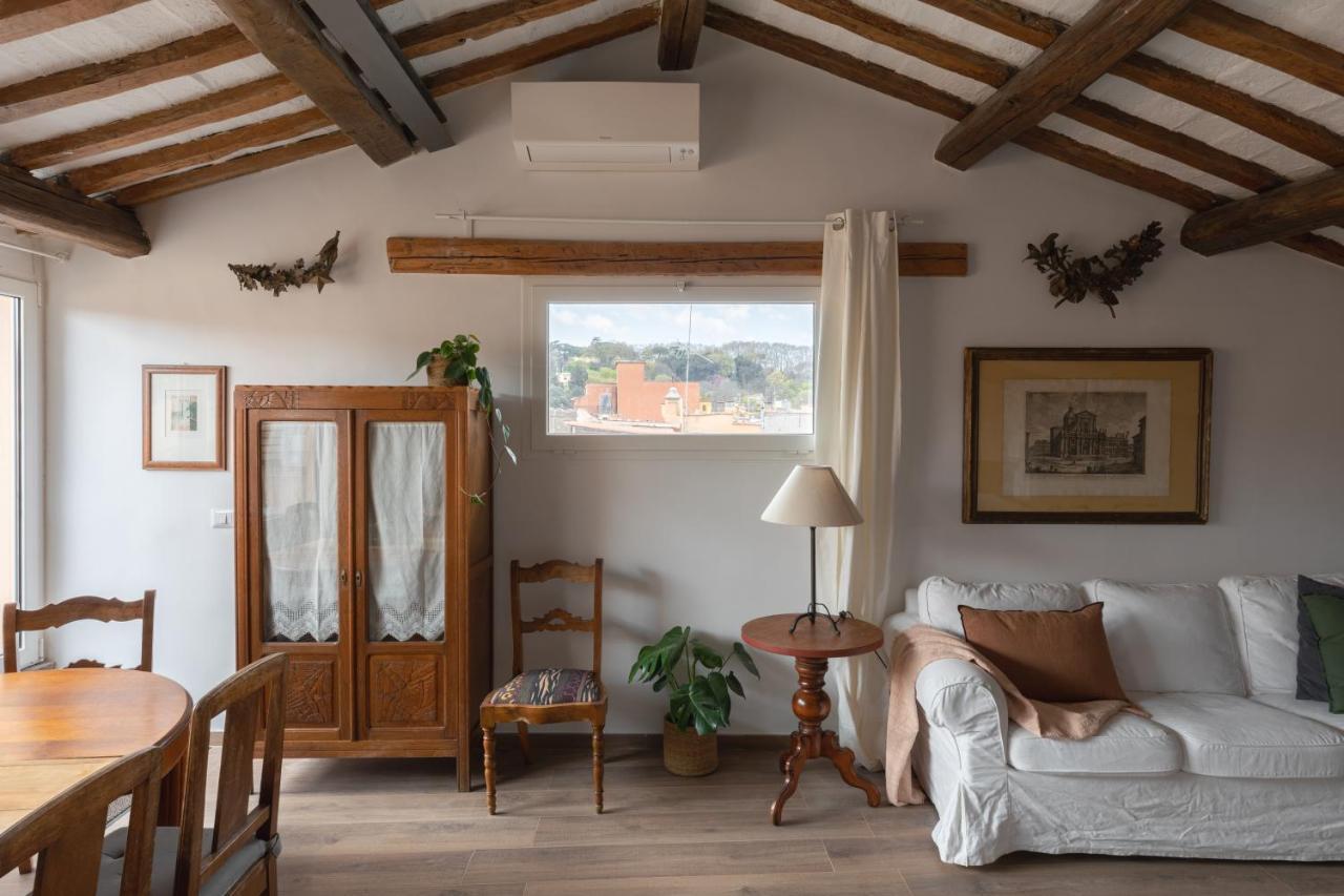 Amazing Penthouse With Terrace And Rooftop In Trastevere Rom Exteriör bild