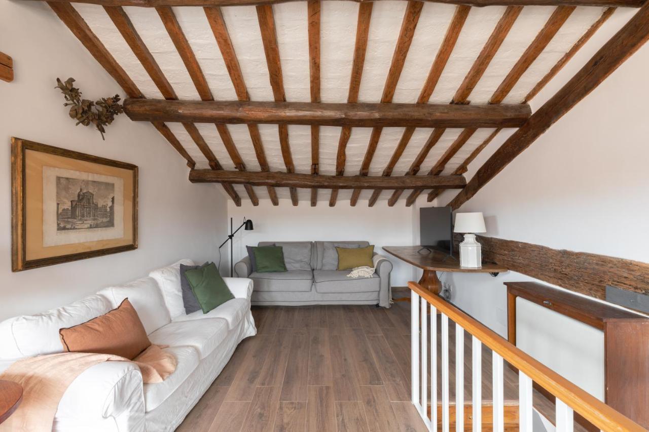 Amazing Penthouse With Terrace And Rooftop In Trastevere Rom Exteriör bild